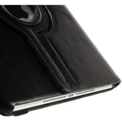 Housse IPad Air 2 à Rotation 360° Aspect Simili Cuir Noir 12 Housse IPad Air 2 à Rotation 360° Aspect Simili Cuir Noir -All For Phone Magasin etui ipad air 2 frac933 1