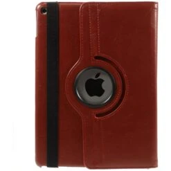 Housse IPad Air 2 à Rotation 360° Aspect Simili Cuir Rouge -All For Phone Magasin etui ipad air 2 frac935 3