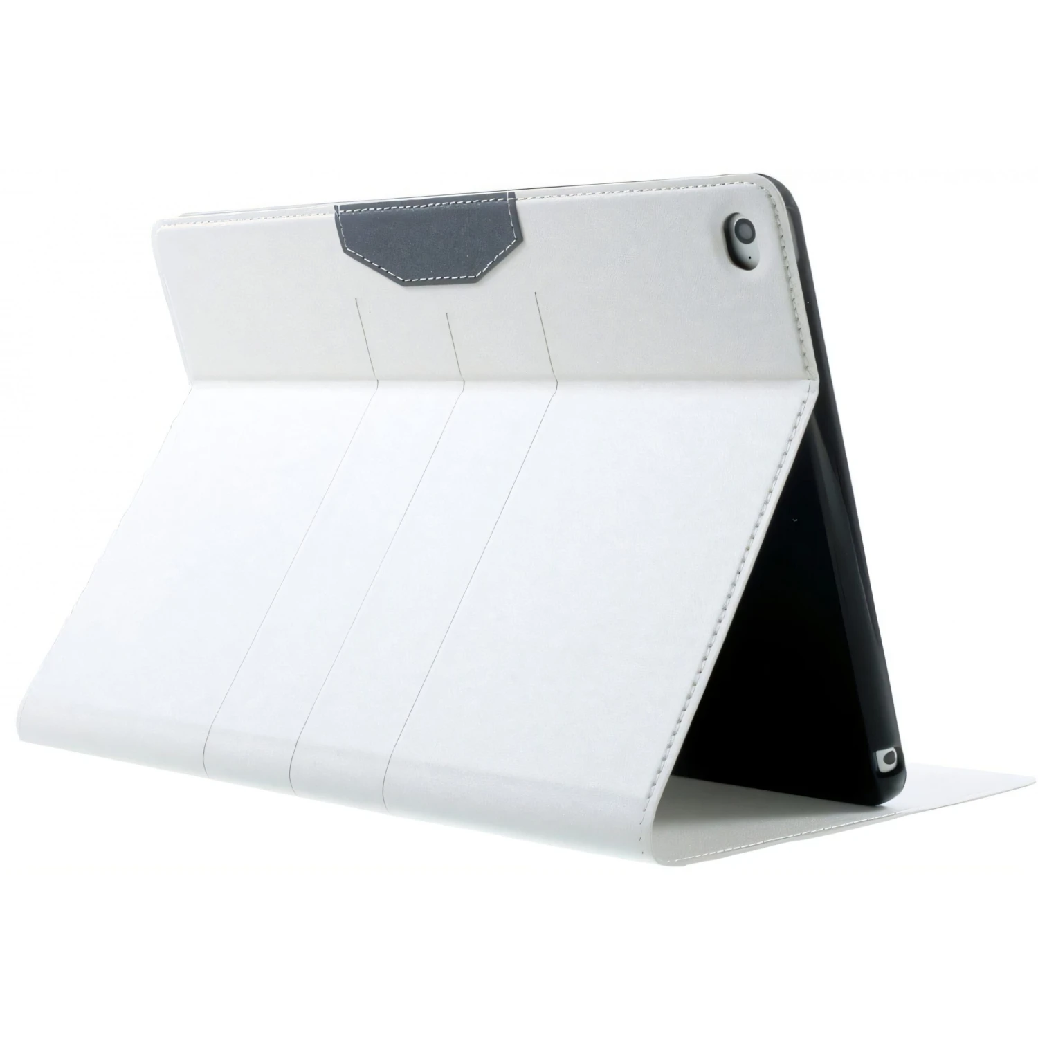 Housse IPad Air 2 Simili-cuir Blanc 9 Housse IPad Air 2 Simili-cuir Blanc – Image 7