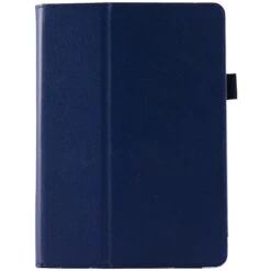 Housse IPad Air 2 Lychee Bleu Foncé