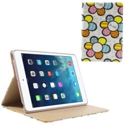 Etui IPad Mini Et IPad Mini 2 Fleurs En Couleur Blanc