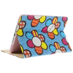 Etui IPad Mini Et IPad Mini 2 Fleurs En Couleur Bleu -All For Phone Magasin etui ipad mini 2 frac1317 4