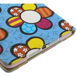 Etui IPad Mini Et IPad Mini 2 Fleurs En Couleur Bleu -All For Phone Magasin etui ipad mini 2 frac1317 8