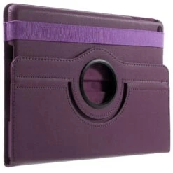 Etui IPad 2017 360 Degrés Simili Cuir Violet -All For Phone Magasin etui ipad pro frac1697 3