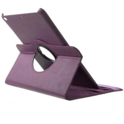 Etui IPad 2017 360 Degrés Simili Cuir Violet -All For Phone Magasin etui ipad pro frac1697 5