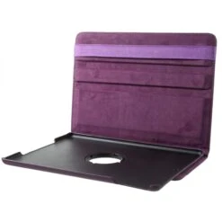 Etui IPad 2017 360 Degrés Simili Cuir Violet -All For Phone Magasin etui ipad pro frac1697 6
