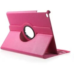 Etui IPad 2017 360 Degrés Simili Cuir Fushia -All For Phone Magasin etui ipad pro frac1698 4