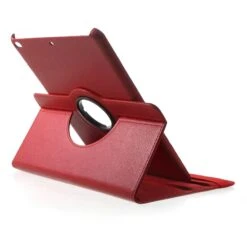 Etui IPad 2017 360 Degrés Simili Cuir Rouge -All For Phone Magasin etui ipad pro frac1699 5