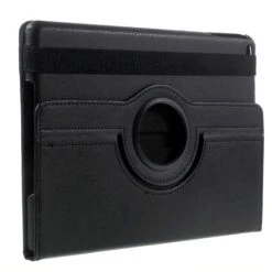 Etui IPad 2017 360 Degrés Simili Cuir Noir -All For Phone Magasin etui ipad pro frac1701 3
