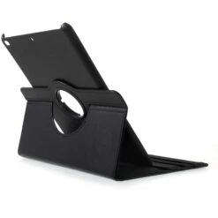 Etui IPad 2017 360 Degrés Simili Cuir Noir -All For Phone Magasin etui ipad pro frac1701 5