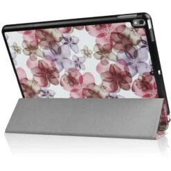 Etui IPad Pro 10,5" Fleurs Retro Blanc -All For Phone Magasin etui ipad pro frac1702 3