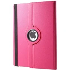 Etui IPad Pro 12,9" 360 Degres Simili Cuir Fushia