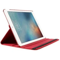 Etui IPad Pro 12,9" 360 Degres Simili Cuir Rouge -All For Phone Magasin etui ipad pro frac1710 3