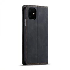 Etui Portefeuille IPhone 11 Silky Touch - Protection Intégrale FORWENW - Noir -All For Phone Magasin etui iphone 11 frac3375 2