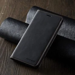 Etui Portefeuille IPhone 11 Silky Touch - Protection Intégrale FORWENW - Noir -All For Phone Magasin etui iphone 11 frac3375 6