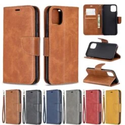 Étui Portefeuille IPhone 11 - Simili Cuir Marron -All For Phone Magasin etui iphone 11 frac4081 9