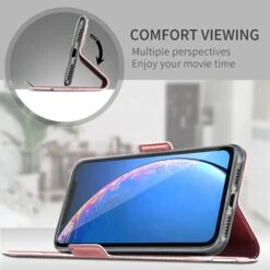 Étui Design IPhone 11 Avec Rangements Cartes Rose -All For Phone Magasin etui iphone 11 frac4082 4