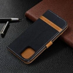 Étui IPhone 11 Pro - Style Jeans Noir -All For Phone Magasin etui iphone 11 pro frac4078 7