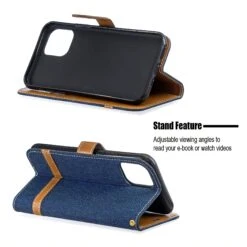 Étui IPhone 11 Pro - Style Jeans Bleu Foncé -All For Phone Magasin etui iphone 11 pro frac4080 4