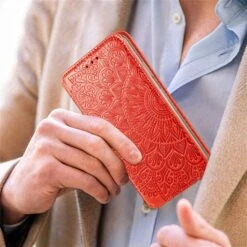 Etui IPhone 12 Et 12 Pro Mandala Flower Rouge -All For Phone Magasin etui iphone 12 frac3852 11