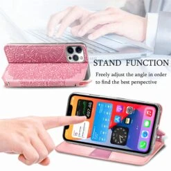 Etui IPhone 12 Et 12 Pro Mandala Flower Rose -All For Phone Magasin etui iphone 12 frac3853 8