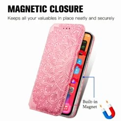 Etui IPhone 12 Et 12 Pro Mandala Flower Rose -All For Phone Magasin etui iphone 12 frac3853 9
