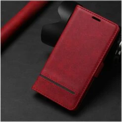 Étui De Protection IPhone 12 Et IPhone 12 Pro - Style Business Rouge -All For Phone Magasin etui iphone 12 frac4091 11