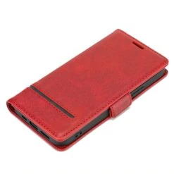 Étui De Protection IPhone 12 Et IPhone 12 Pro - Style Business Rouge -All For Phone Magasin etui iphone 12 frac4091 5