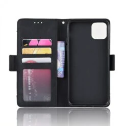 Etui Portefeuille IPhone 12 Mini Avec Coque Silicone Intégrée Et Multiple Rangements Cartes - Noir 18 Etui Portefeuille IPhone 12 Mini Avec Coque Silicone Intégrée Et Multiple Rangements Cartes - Noir -All For Phone Magasin etui iphone 12 mini frac3399 3