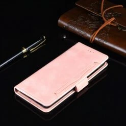 Etui Portefeuille IPhone 12 Mini Avec Coque Silicone Intégrée Et Multiple Rangements Cartes - Rose -All For Phone Magasin etui iphone 12 mini frac3401 10