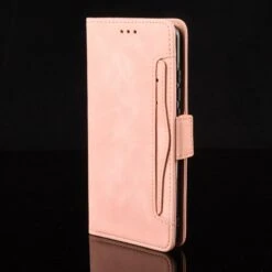Etui Portefeuille IPhone 12 Mini Avec Coque Silicone Intégrée Et Multiple Rangements Cartes - Rose -All For Phone Magasin etui iphone 12 mini frac3401 9