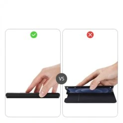 Etui De Protection Renforcé IPhone 12 Mini Avec Coque Silicone Intégrée Et Rangement Carte - Noir -All For Phone Magasin etui iphone 12 mini frac3464 9