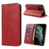Etui Portefeuille IPhone 12 Mini Style Cuir Business - Rouge 2 Etui Portefeuille IPhone 12 Mini Style Cuir Business - Rouge -All For Phone Magasin etui iphone 12 mini frac3534