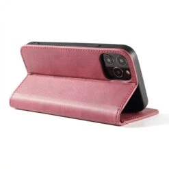 Etui Portefeuille IPhone 12 Mini Style Cuir Business - Rose -All For Phone Magasin etui iphone 12 mini frac3537 2