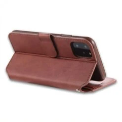 Etui Portefeuille IPhone 12 Et 12 Pro Avec Rabat AZNS - Marron -All For Phone Magasin etui iphone 12 pro frac3482 6
