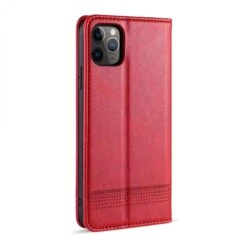 Etui Portefeuille IPhone 12 Pro Et 12 Simili Cuir AZNS - Rouge -All For Phone Magasin etui iphone 12 pro frac3493 3