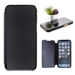 Etui De Protection IPhone 12 Pro Max Effet Mirroir - Noir