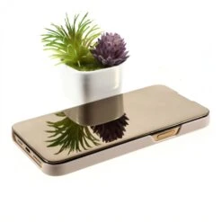 Etui De Protection IPhone 12 Pro Max Effet Mirroir - Or -All For Phone Magasin etui iphone 12 pro max frac3406 3