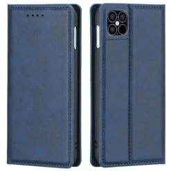 Etui IPhone 12 Pro Max Simili Cuir Avec Fermeture Magnetique - Rangement Carte - Bleu Foncé -All For Phone Magasin etui iphone 12 pro max frac3419 5