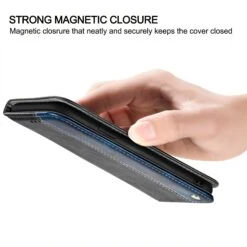 Etui Portefeuille IPhone 12 Pro Max Bi Color Style Business - Bleu -All For Phone Magasin etui iphone 12 pro max frac3500 7