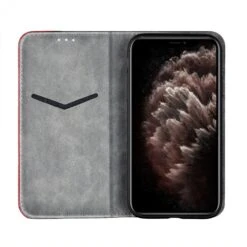 Etui Portefeuille IPhone 12 Pro Max Bi Color Style Business - Rouge -All For Phone Magasin etui iphone 12 pro max frac3502 3