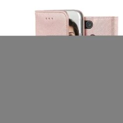 Etui IPhone 14 Plus Magnétique Or Rose Avec Rangement - Jaym -All For Phone Magasin etui iphone 14 plus magnetique or rose jaym frac4884 1