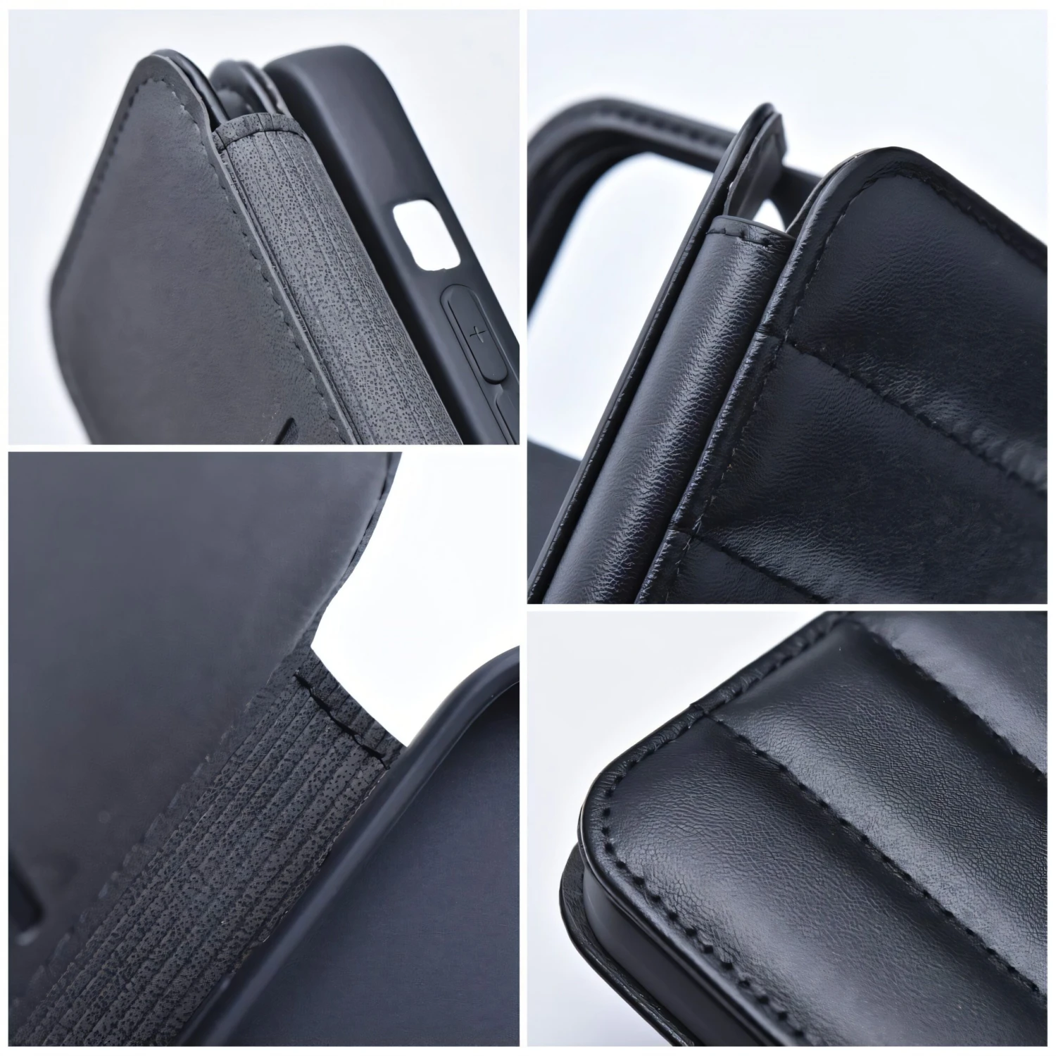 Etui IPHONE 14 Plus PUFFER Book Noir 8 Etui IPHONE 14 Plus PUFFER Book Noir – Image 6