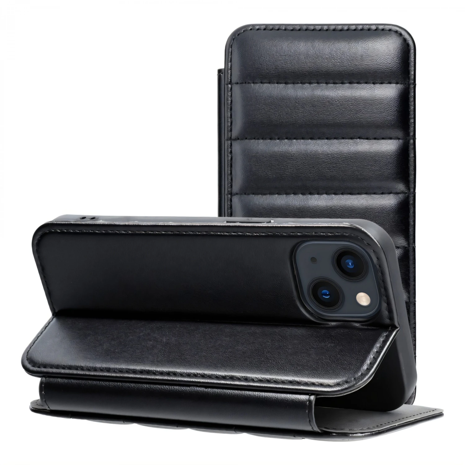 Etui IPHONE 14 Plus PUFFER Book Noir 3 Etui IPHONE 14 Plus PUFFER Book Noir