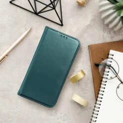 Etui IPhone 14 Smart Magnetique Vert Foncé 10 Etui IPhone 14 Smart Magnetique Vert Foncé -All For Phone Magasin etui iphone 14 smart magnetique vert fonce frac4678 3