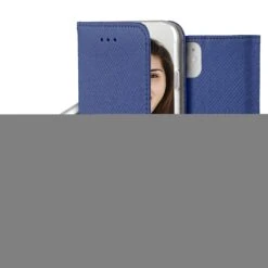 Etui Portefeuille IPhone 15 Magnétique Bleu - Jaym