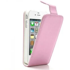 Etui IPhone 4 Et 4S Vertical Magnetic Rose