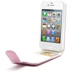 Etui IPhone 4 Et 4S Vertical Magnetic Rose -All For Phone Magasin etui iphone 4 4s frac1397 4
