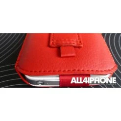 Coque IPhone 4, 4S, 3G, 3GS Forcell Slim Rouge -All For Phone Magasin etui iphone 4 4s frac623 3