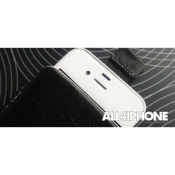 Coque IPhone 4, 4S, 3G, 3GS Forcell Noir Lisse -All For Phone Magasin etui iphone 4 4s frac627 2